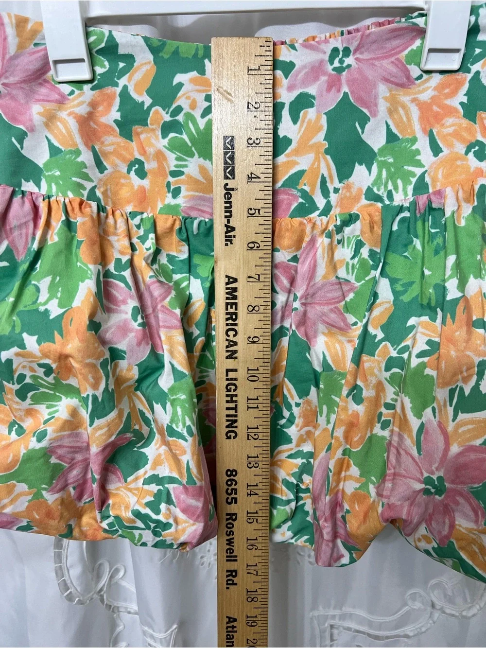 NWT Free People Lula Bubble Set Teal Combo Floral Tube Top Skirt Medium